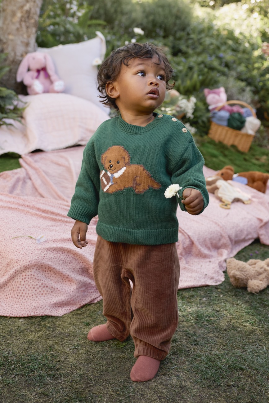 Baby in a Picolette garden-party look