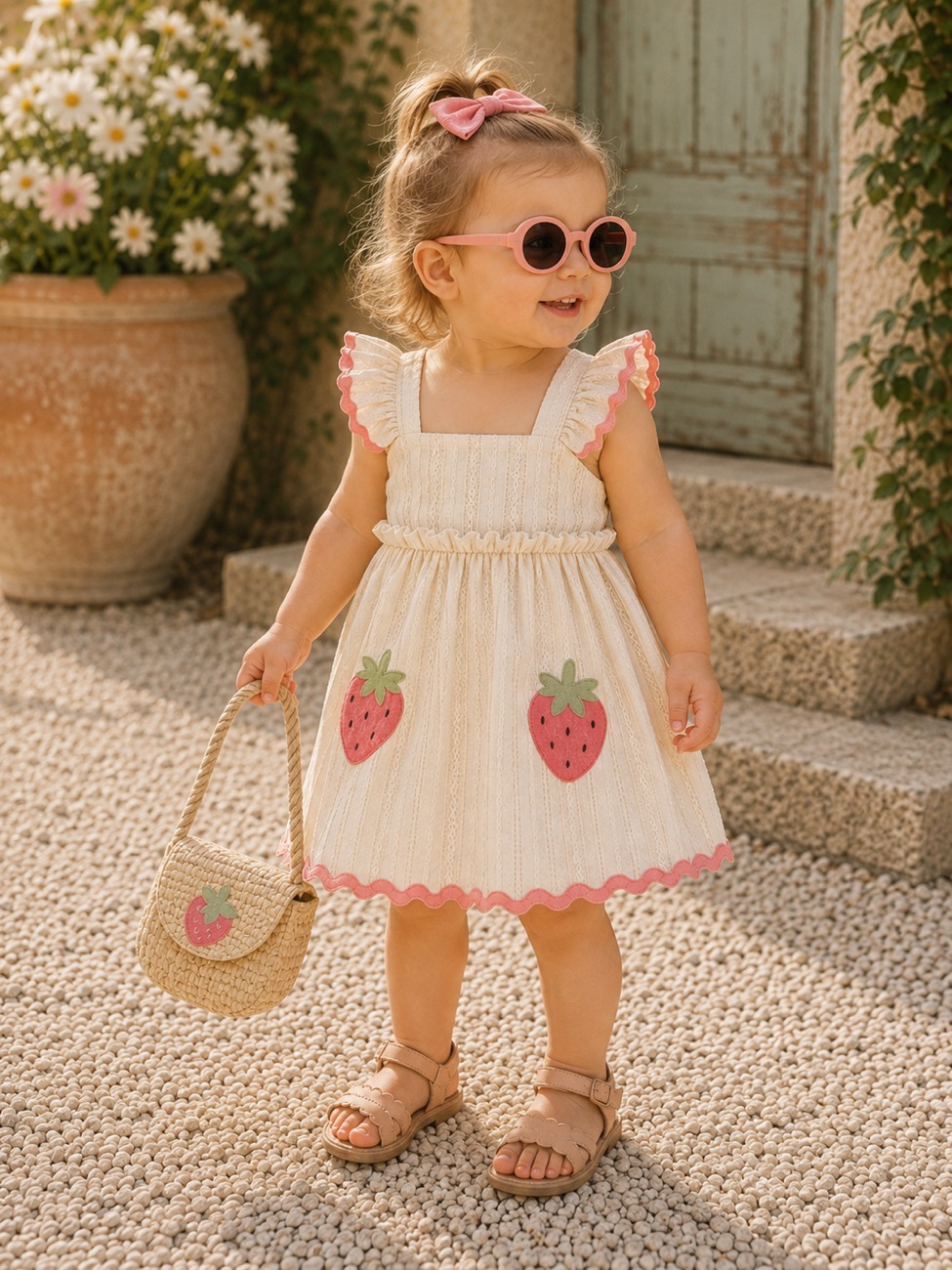 RZ Littles strawberry dress
